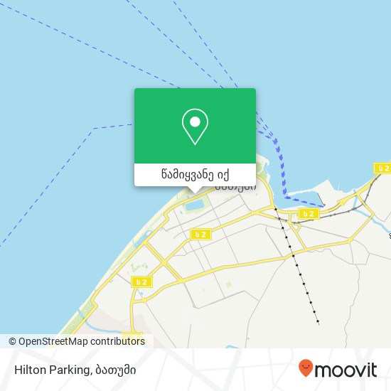 Hilton Parking რუკა
