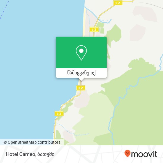 Hotel Cameo რუკა