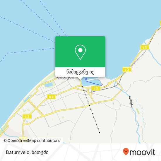 Batumvelo რუკა