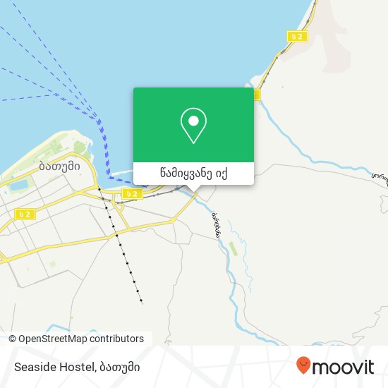 Seaside Hostel რუკა
