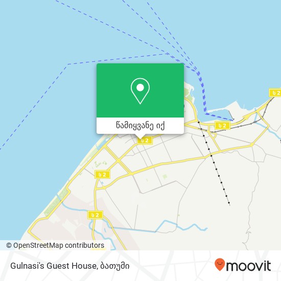 Gulnasi's Guest House რუკა