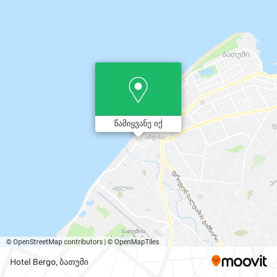 Hotel Bergo რუკა
