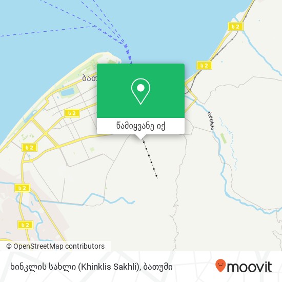 ხინკლის სახლი (Khinklis Sakhli) რუკა