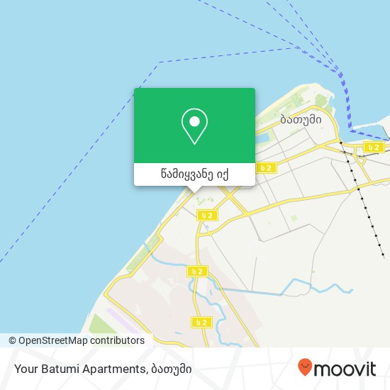 Your Batumi Apartments რუკა