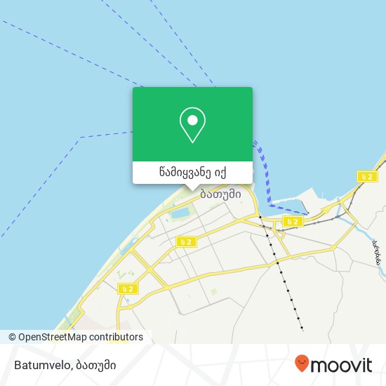 Batumvelo რუკა