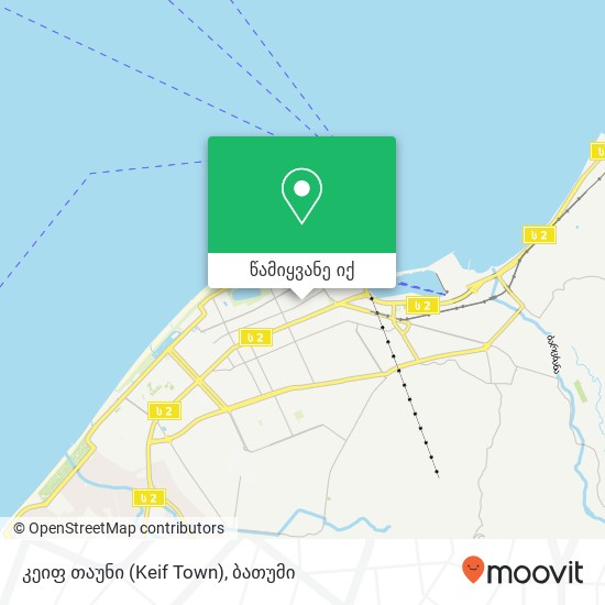 კეიფ თაუნი (Keif Town) რუკა