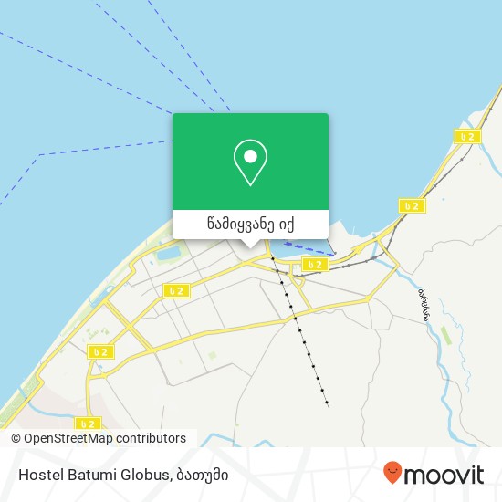 Hostel Batumi Globus რუკა