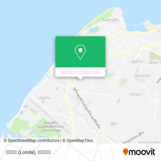 ლონდა (Londa) რუკა