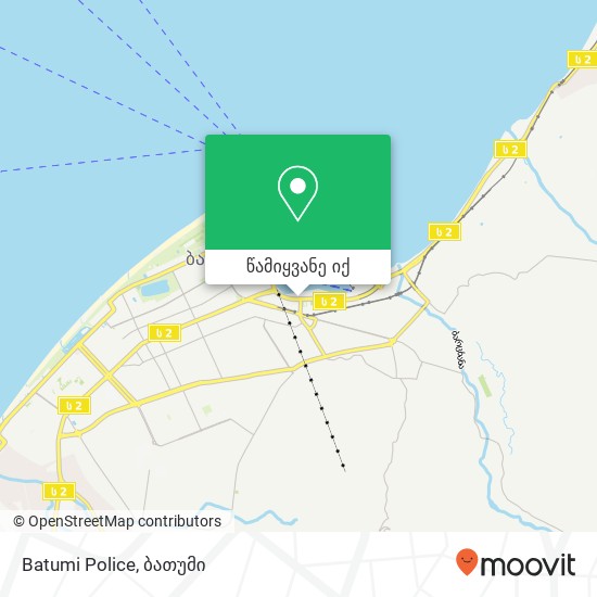 Batumi Police რუკა
