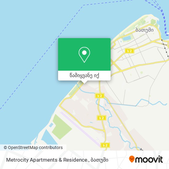 Metrocity Apartments & Residence. რუკა