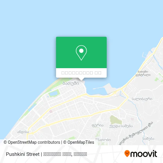 Pushkini Street | პუშკინის ქუჩა რუკა