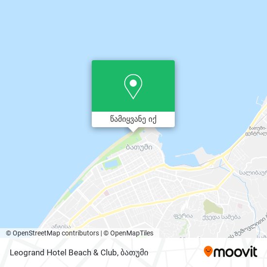 Leogrand Hotel Beach & Club რუკა