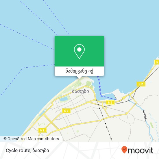 Cycle route რუკა