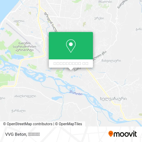 VVG Beton რუკა