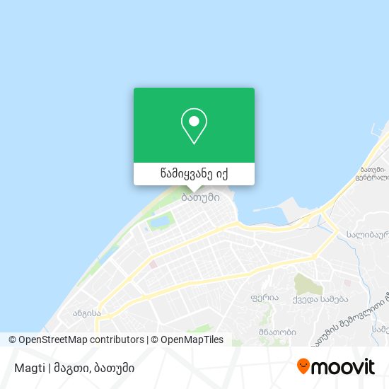 Magti | მაგთი რუკა