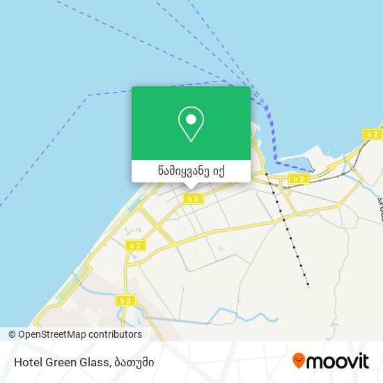 Hotel Green Glass რუკა