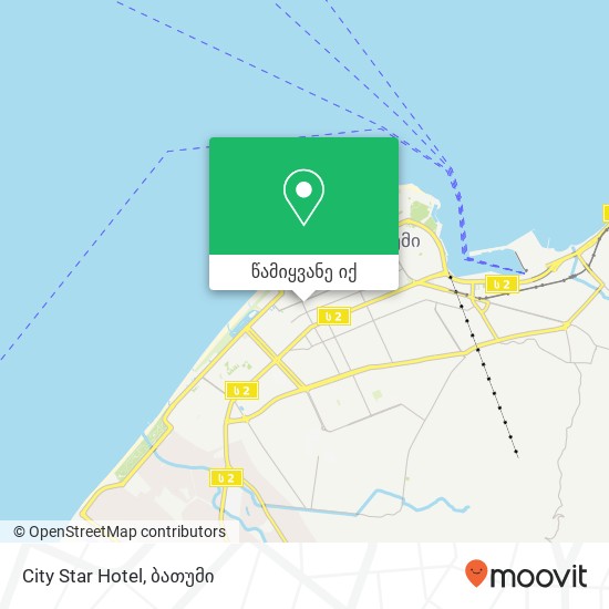 City Star Hotel რუკა