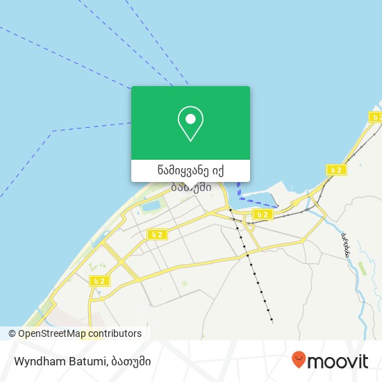 Wyndham Batumi რუკა