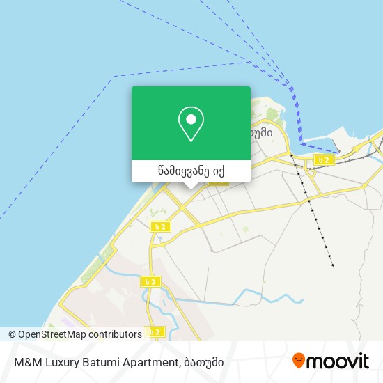 M&M Luxury Batumi Apartment რუკა