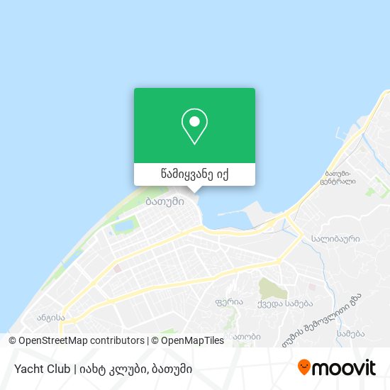 Yacht Club | იახტ კლუბი რუკა