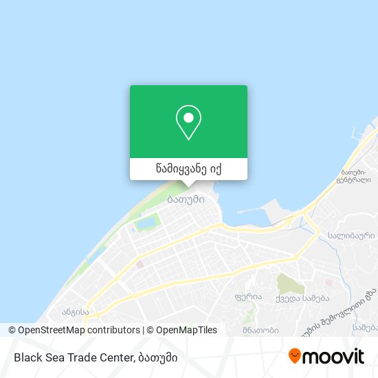 Black Sea Trade Center რუკა