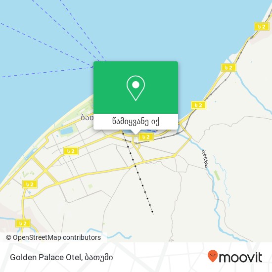 Golden Palace Otel რუკა