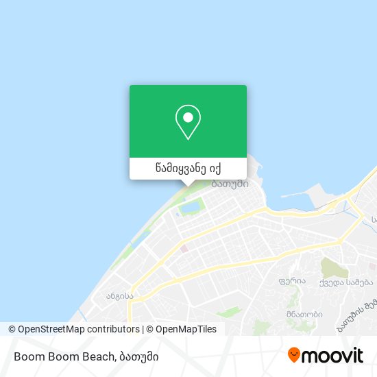 Boom Boom Beach რუკა