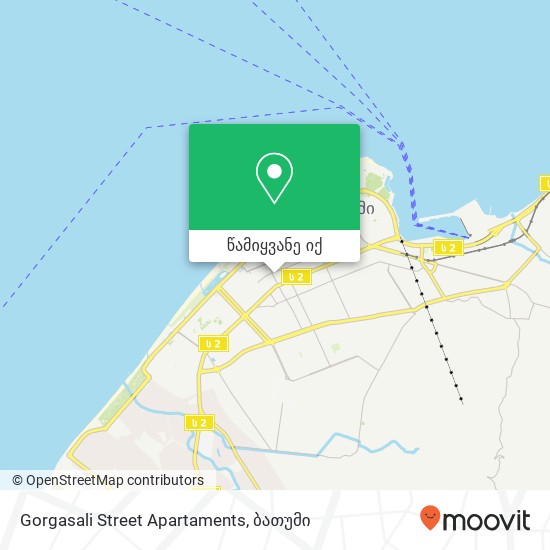 Gorgasali Street Apartaments რუკა