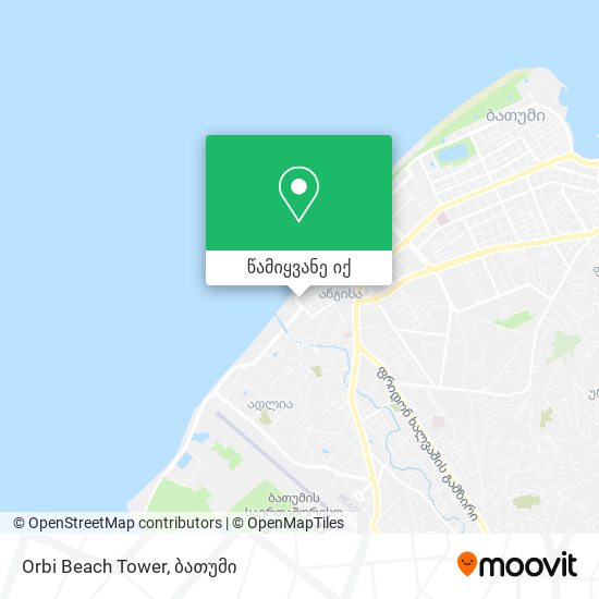 Orbi Beach Tower რუკა
