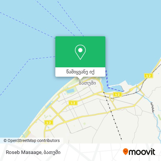 Roseb Masaage რუკა