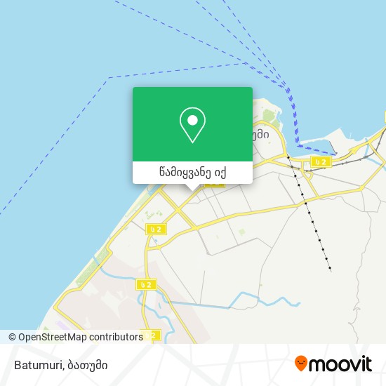 Batumuri რუკა