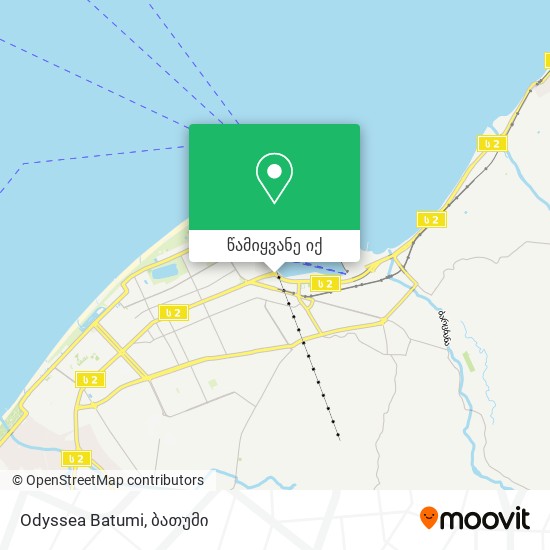 Odyssea Batumi რუკა