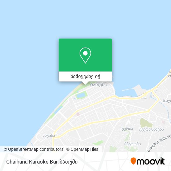 Chaihana Karaoke Bar რუკა