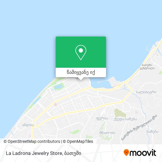 La Ladrona Jewelry Store რუკა