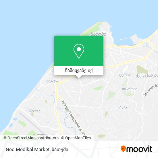 Geo Medikal Market რუკა
