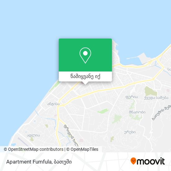 Apartment Fumfula რუკა