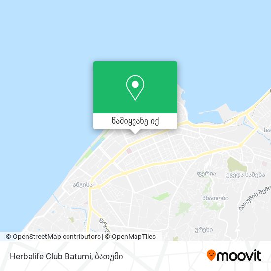 Herbalife Club Batumi რუკა