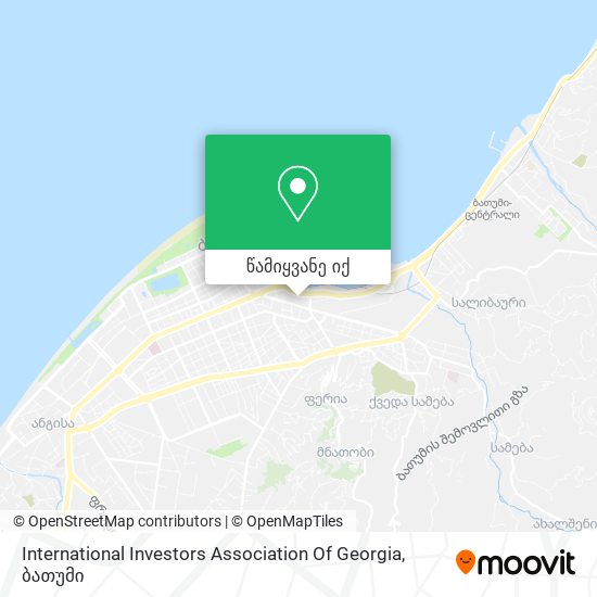 International Investors Association Of Georgia რუკა