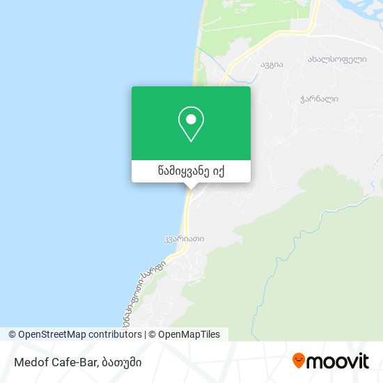 Medof Cafe-Bar რუკა