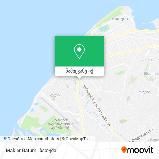 Makler Batumi რუკა