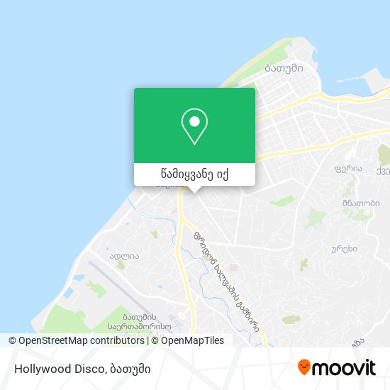 Hollywood Disco რუკა