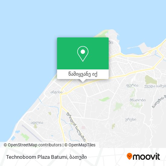 Technoboom Plaza Batumi რუკა