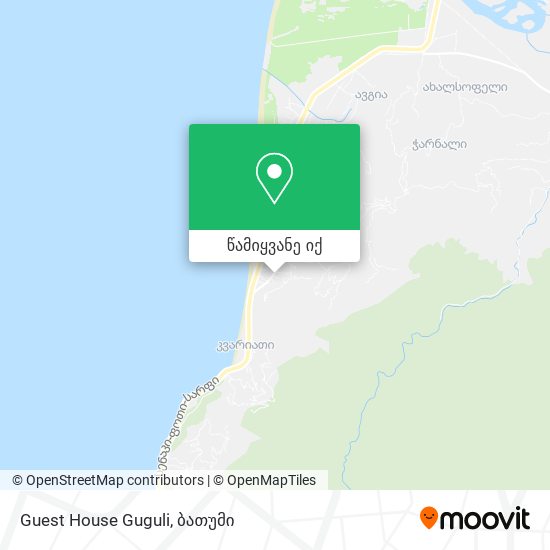 Guest House Guguli რუკა