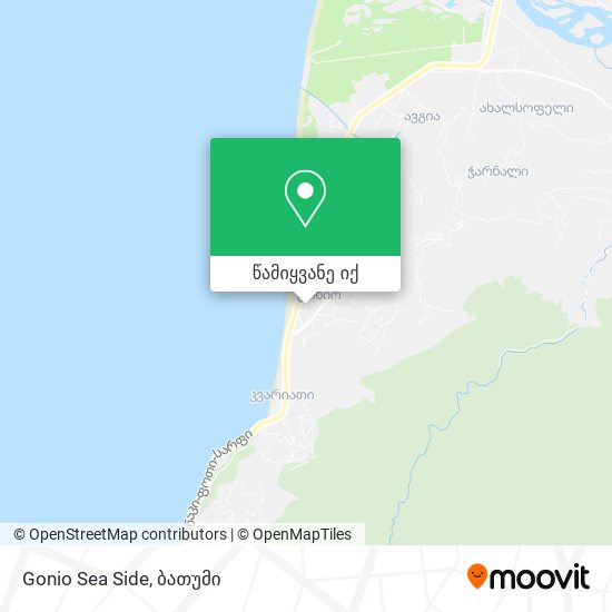 Gonio Sea Side რუკა