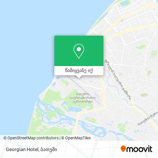 Georgian Hotel რუკა