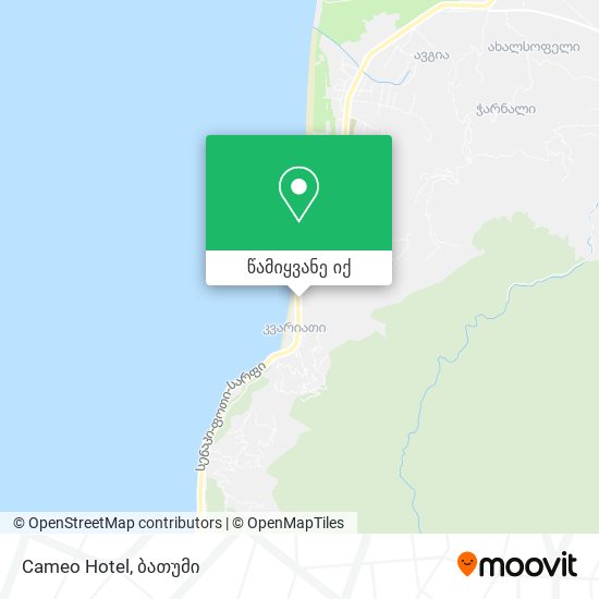 Cameo Hotel რუკა