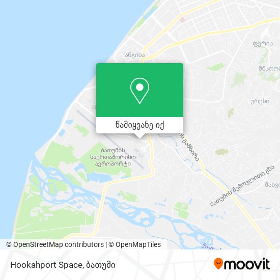 Hookahport Space რუკა