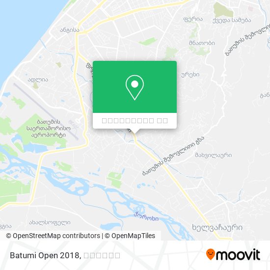 Batumi Open 2018 რუკა