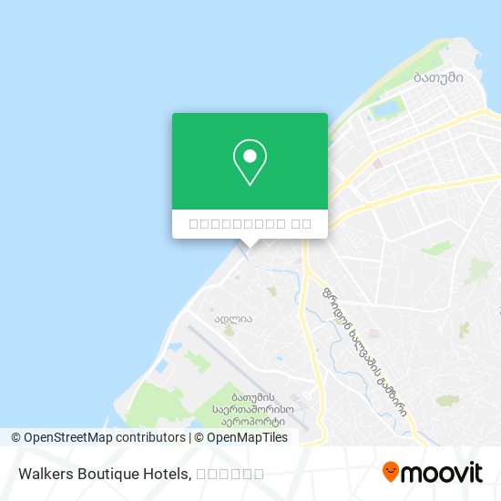 Walkers Boutique Hotels რუკა