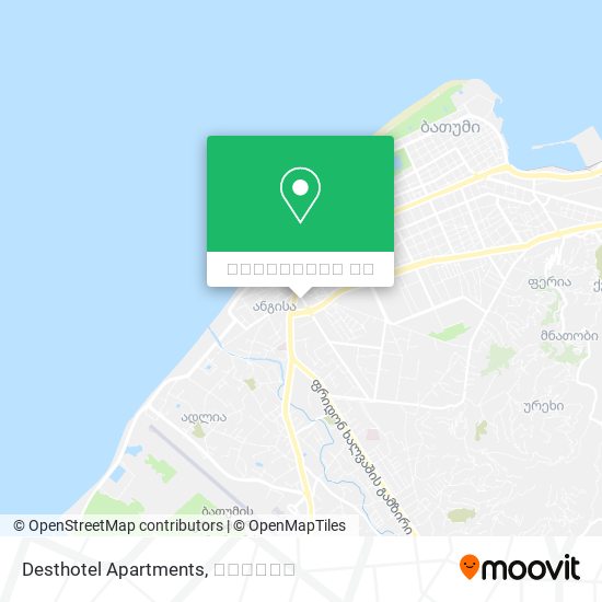 Desthotel Apartments რუკა